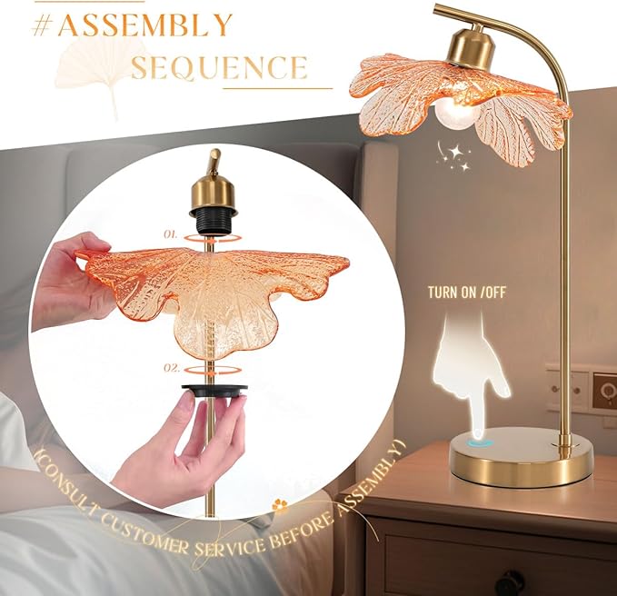 Mid Century Modern Table lamp Bedside Table Lamps