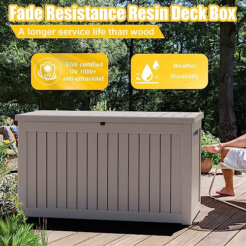 280 Gallon Outdoor Deck Box