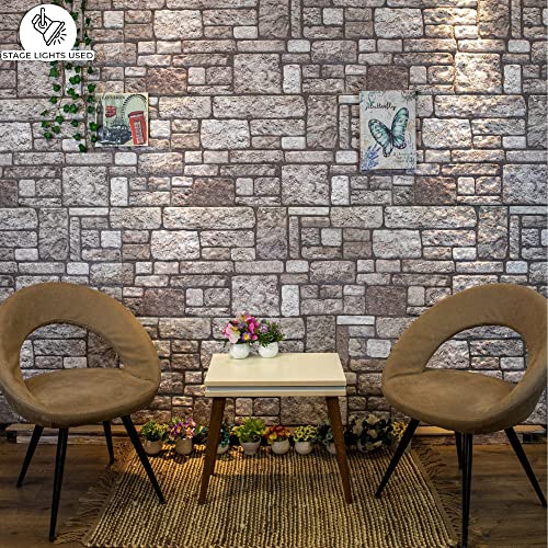 3D Wall Panels Faux Brick (27 Sq Ft)
