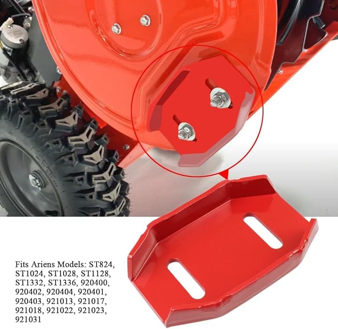 2Pcs Universal Snow Blower/Thrower Skid Shoes 02483859 for MTD John Deere Ariens Skid Plates 2459900 2483859