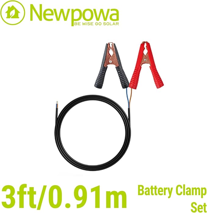 Newpowa 200W Portable Solar Panel Kit with Adjustable Kickstand Case,200Watt 12Volt Foldable Panel+20A MPPT Controller+20FT Controller Cable+20ft 12AWG