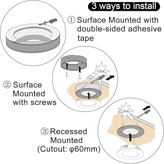 VST Smart Under Cabinet Lighting Work