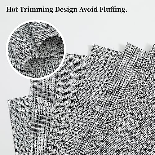 Linen Grey Placemats Set of 4 (4 Count)