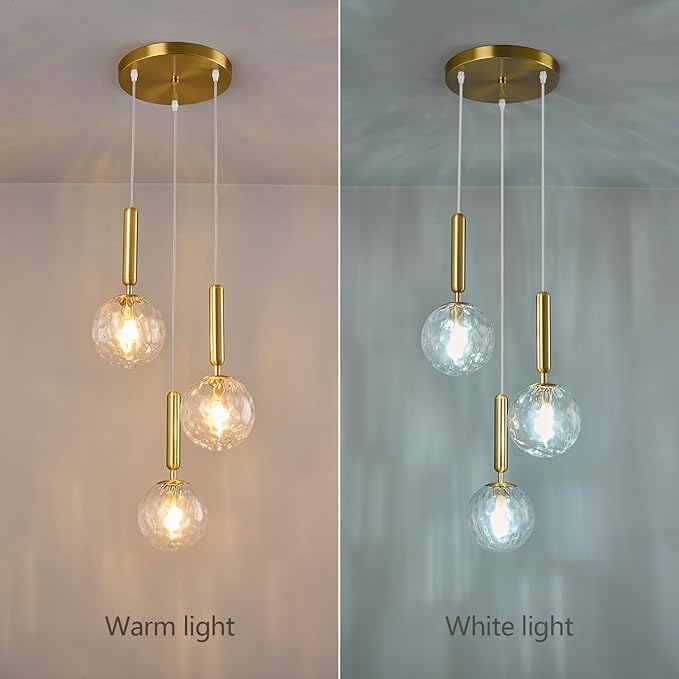 Mid Century Globe Pendant Light