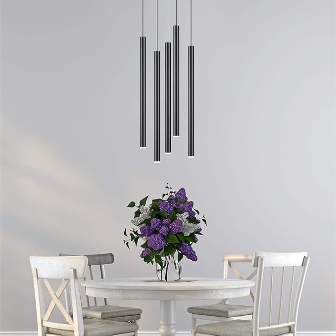 contec development CANALIS 5 Mini Pendant Lighting Black