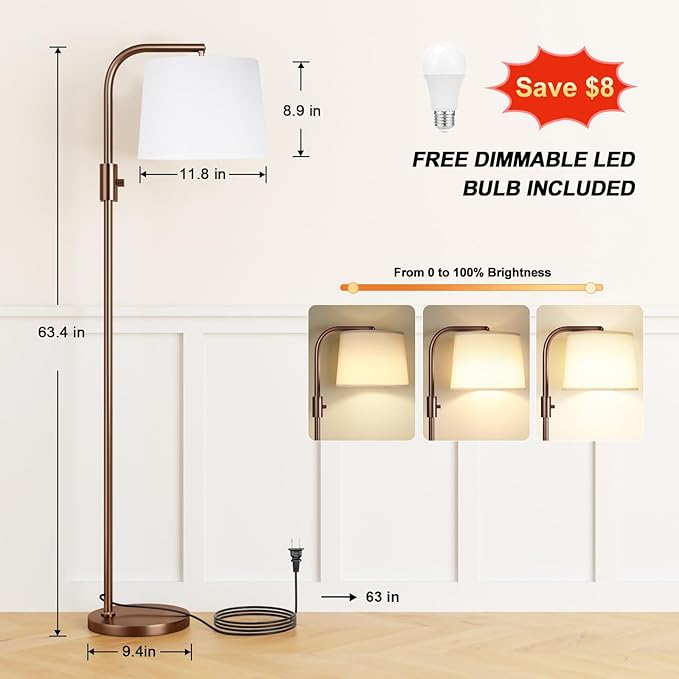Ambimall Fully Dimmable Floor Lamp
