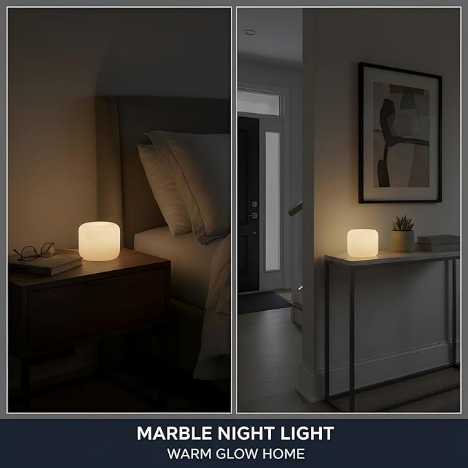 Marble Lamp Table Lamp Touch Bedside Table Lamp