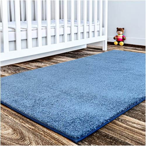 Soft & Colorful 7' x 7' Kids Classroom Area Rug (49 Sq Ft)