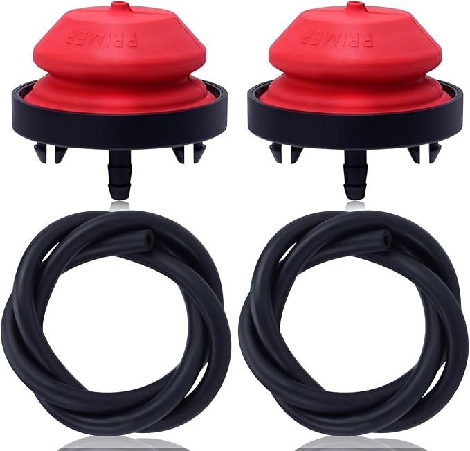 Hipa 2 Pack 951-10888A 570682A Primer Bulb Fits for Craftsman MTD Cub Cadet Troy Bilt Yard Machine Snow Blower 951-10639A 951-10888B 751-10888 Primer Bulb Assembly for Tecumseh HMSK100 HMSK105 HMSK110