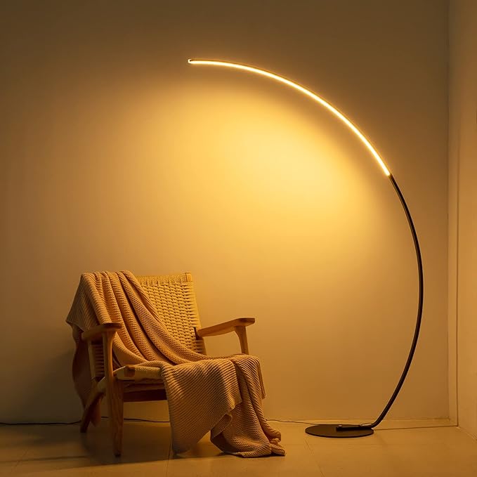 NUÜR Arc Floor Lamp, Arched Bright Floor Lamps