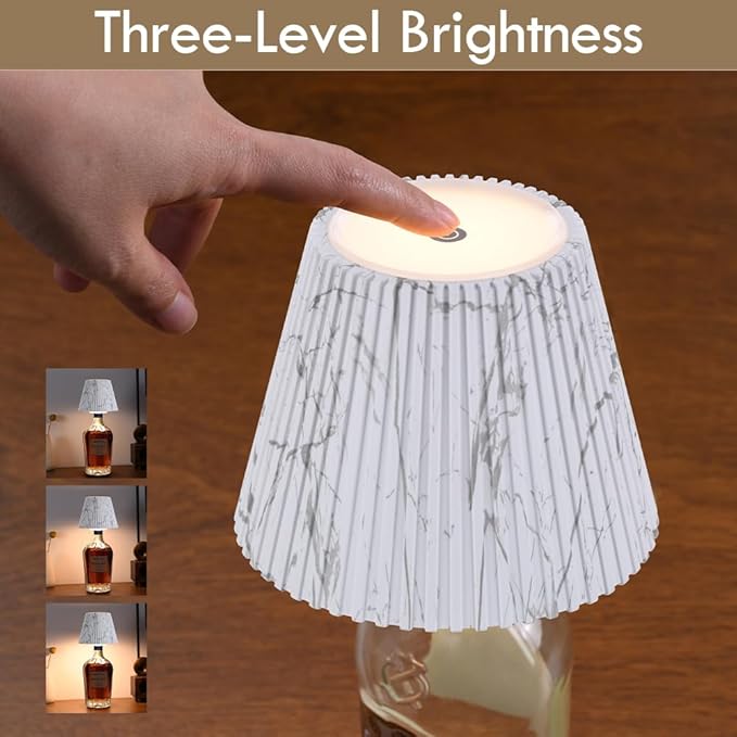 WILIT Wireless Bottle Lamp Shades