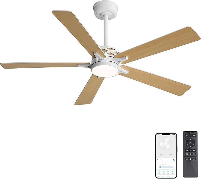 WINGBO 60" Smart Ceiling Fan