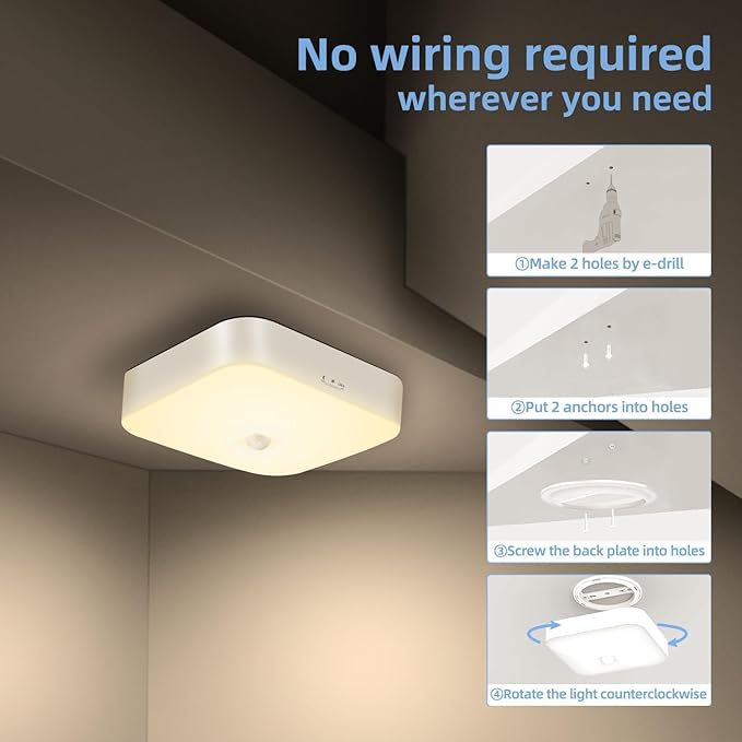 Wireless Motion Sensor Light