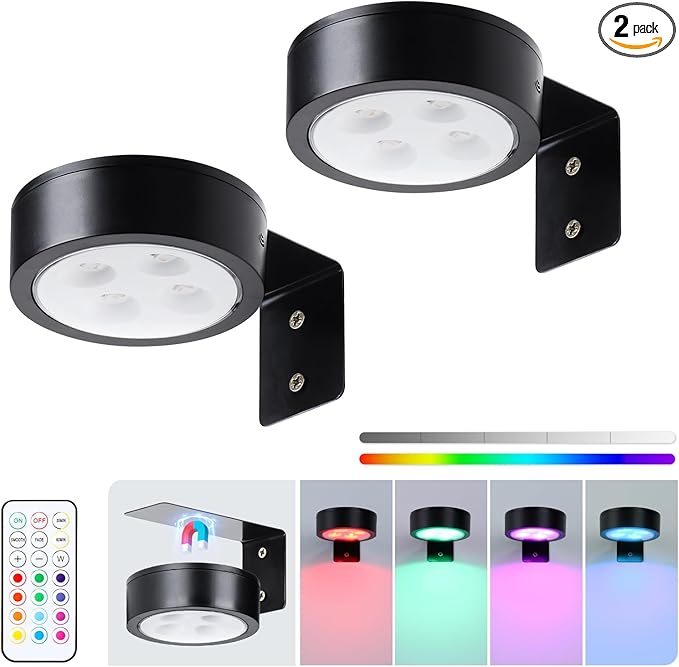2-Pack Wireless Battery Operated Painting Light