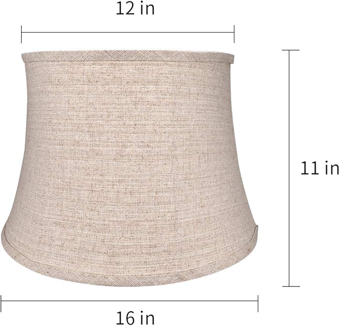 Tootoo Star Brown Large Drum Lamp Shade