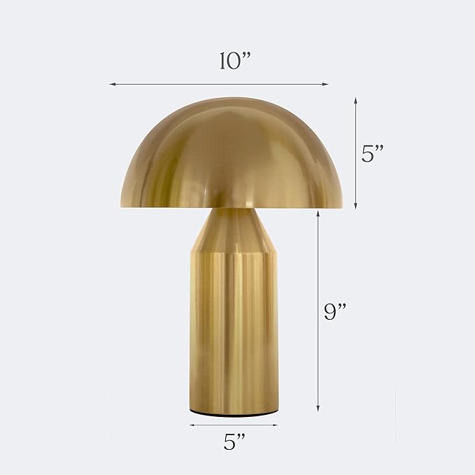 Brightech Venus Mushroom Table Lamp