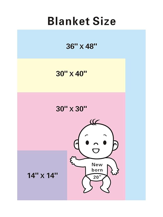 American Baby Company Heavenly Soft Chenille Security Blanket, 2-Layer Design with Minky Dot & Silky Satin, Cream, 14" x 14" for Boys and Girls