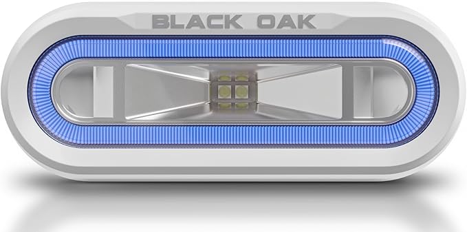 Black Oak Low Pro™ Waterproof Marine Spreader Lights – LED Deck or Dock Light