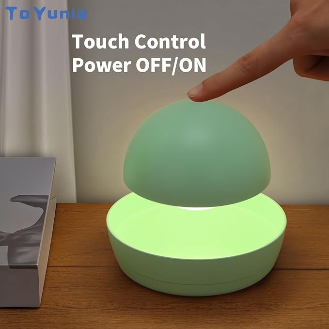 Nursery Night Light for Kids,Recharge Night Light for Kids,1 Pack,4000K,Green