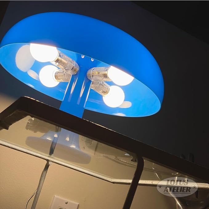 Lotus Atelier Blue Mushroom Lamp