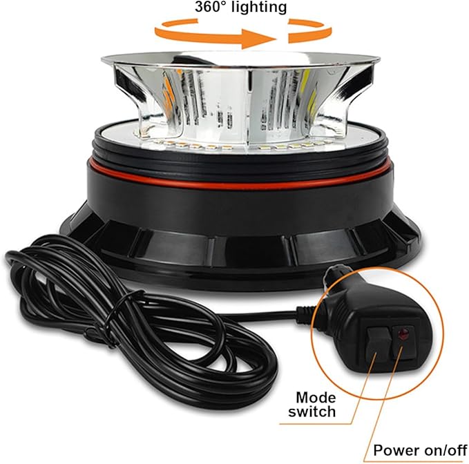 Round Roof Top Strobe Light