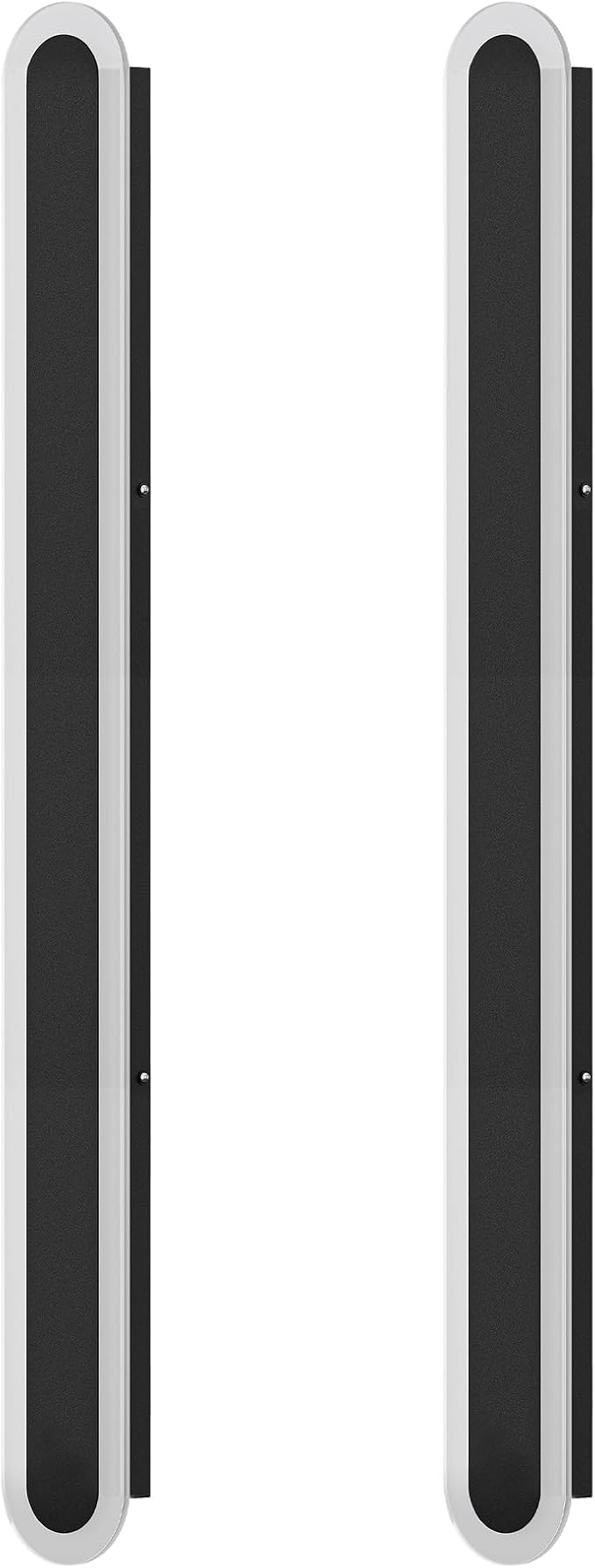 EDISHINE Upgraded 2 Pack 47.2" Modern Outdoor Wall Light, Dimmable & 3 CCT