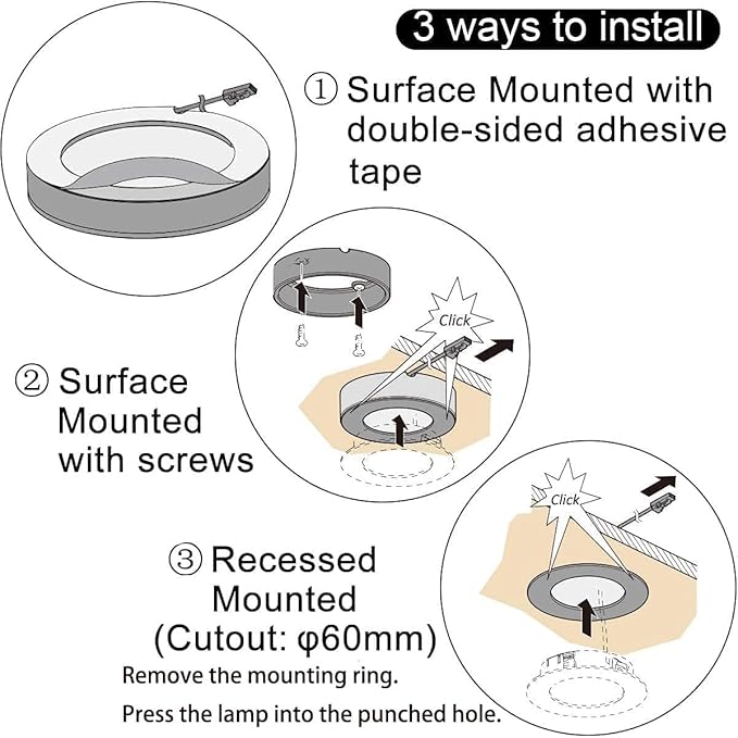 VST Under Cabinet Lighting Plug in