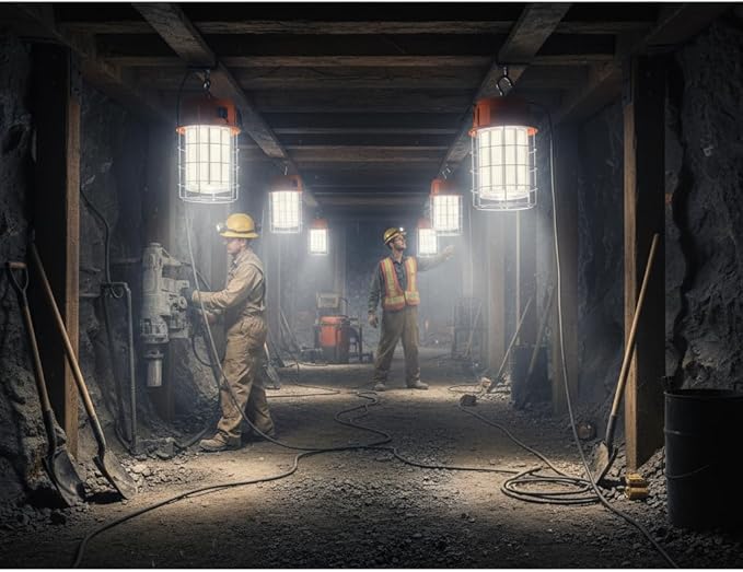 LED Temporary Work Light 300W Portable Hanging Work Construction Light