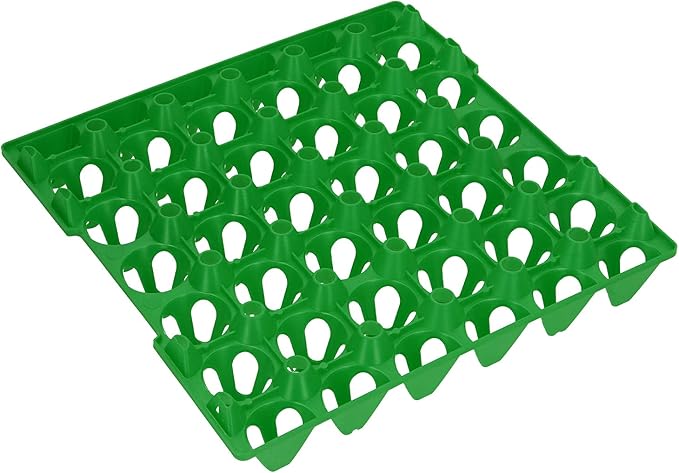 Fydun 5PCS Egg Flats, Flats, Plastic Chicken Cartonsable 30 Cell Crates Holder Tray Container Sets Reusable Trays for Storage Transportation Each Holds Eggs3 Home Farm SuppliesYellow