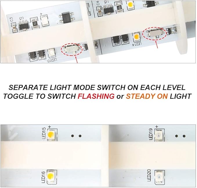 Led Signal Tower Stack Lights, Industrial Signal Warning Column Tower Lamp