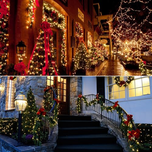 Warm White Christmas Lights Gentle Twinkle