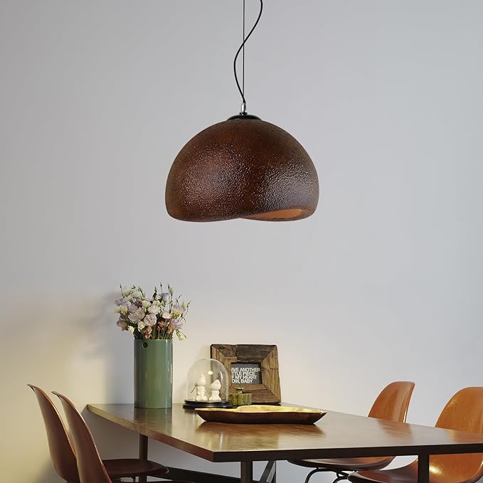 JAYMP Dark Brown Wabi Sabi Pendant Light