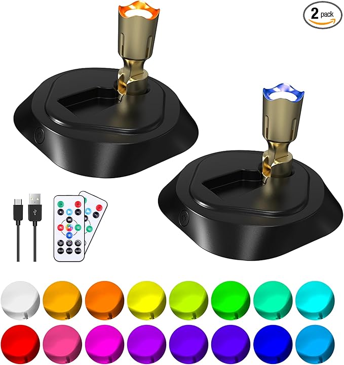 LEASTYLE LED Wireless Spotlights