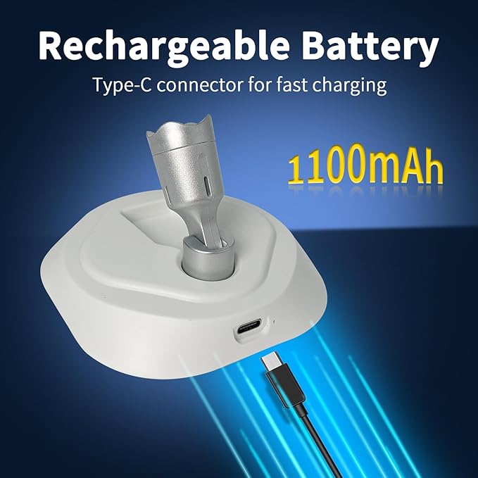 LED Wireless Spotlights with Remote, RGBW Rechargeable Up Lights Indoor