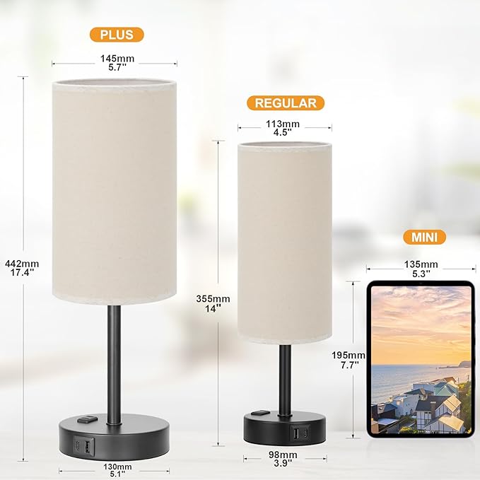 Fenmzee Touch Table Lamp
