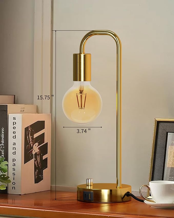 ONEWISH Industrial Table Lamp