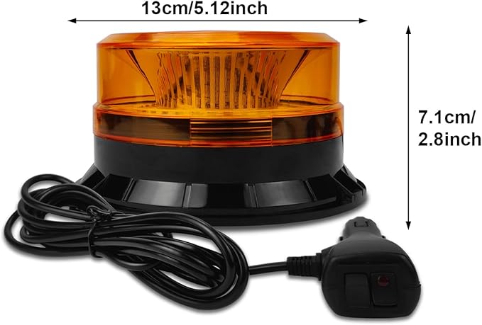 Round Roof Top Strobe Light