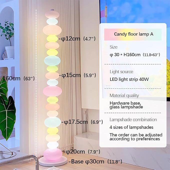 Post-Modern Nordic Creative LED Floor Lamp