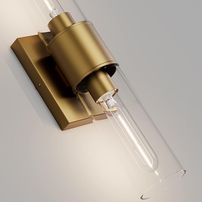 Tipace Bathroom Vanity Light Fixtures, Indoor Gold Wall Lights