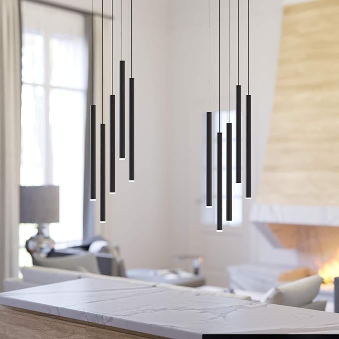 contec development CANALIS 5 Mini Pendant Lighting Black