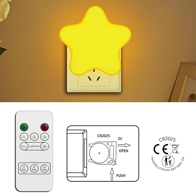 Colorful Life Remote Control Star Night Light