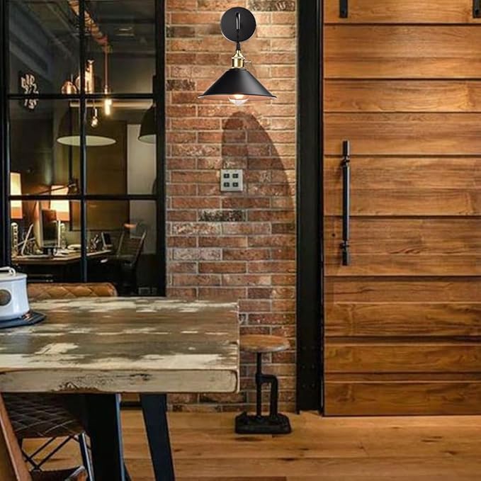 Industrial Wall Sconce 2-Pack