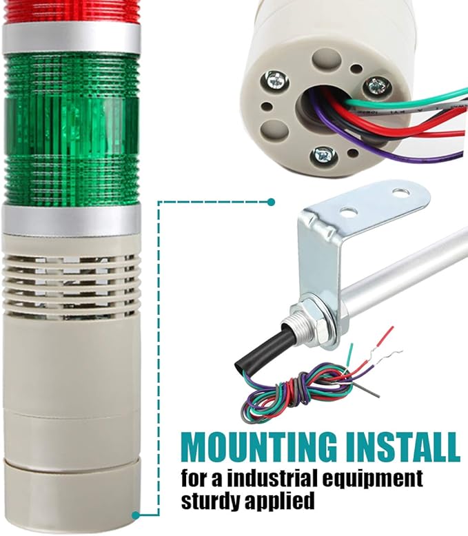 Industrial Signal Tower, Column LED Alarm Tower