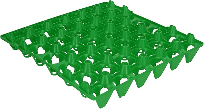 Fydun 5PCS Egg Flats, Flats, Plastic Chicken Cartonsable 30 Cell Crates Holder Tray Container Sets Reusable Trays for Storage Transportation Each Holds Eggs3 Home Farm SuppliesYellow