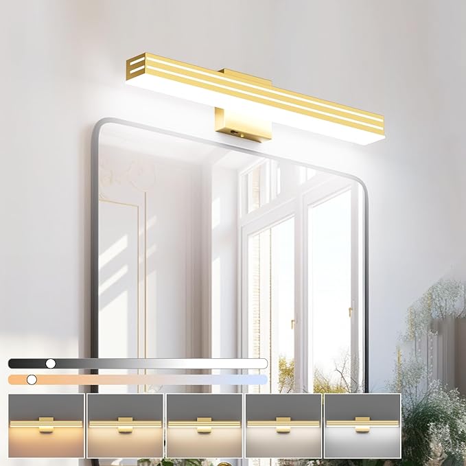 Ralbay 24inch Gold Vanity Light