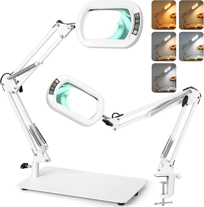 Veemagni 10X Rectangle Magnifying Glass