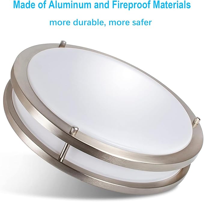 Drosbey 36W Dimmable LED Ceiling Light Fixture, Flush Mount Ceiling Lights