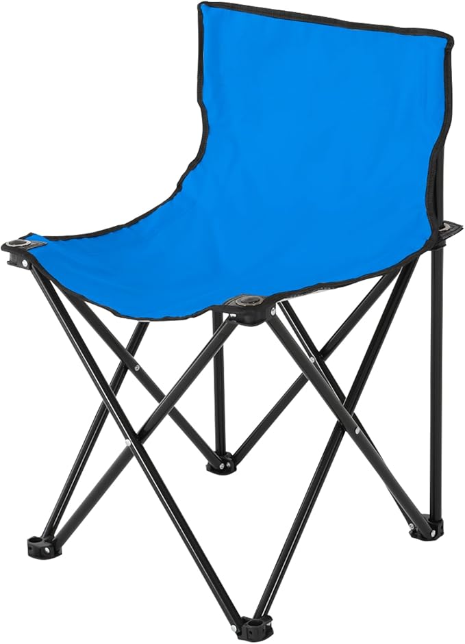 ZONEMEL Portable Sauna Chair, Fast Folding, Ideal for Sauna, Fishing, Lightweight Compact Backpack Chairs, Bule