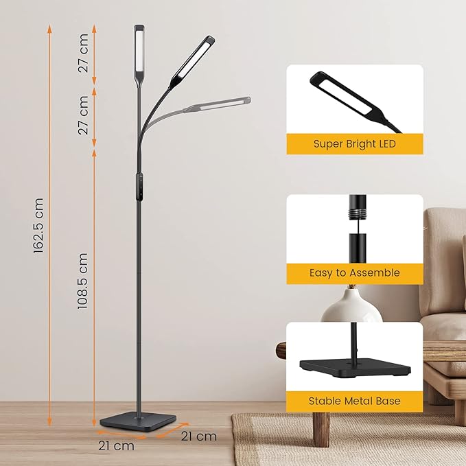 LASTAR LED Floor Lamp, Reading Lamp
