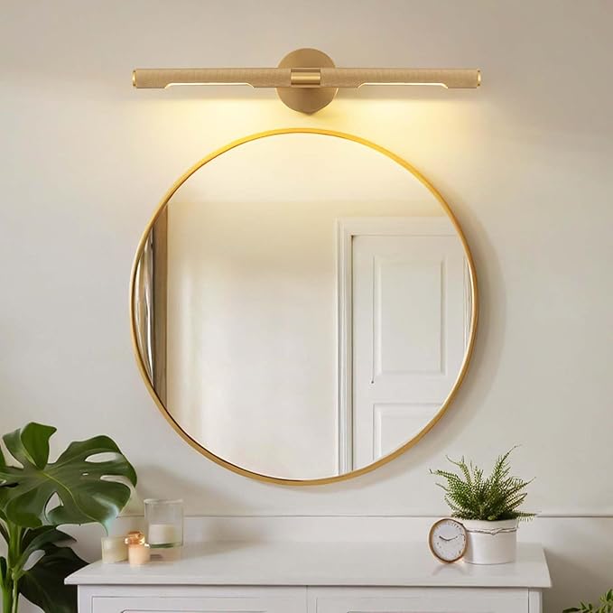 Wall Sconces, Hardwired Picture Light 24" Gold Picture Light